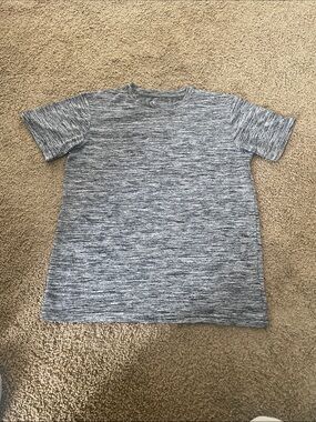 Champion Heathered Gray Short Sleeve Crewneck Tee